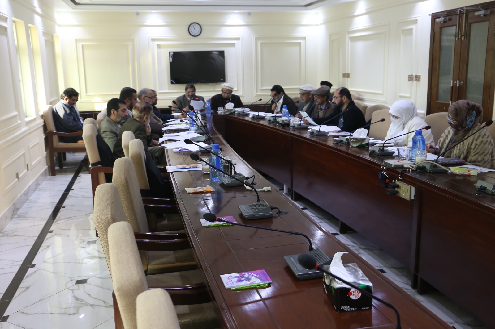 Mr. Miraj-ul-Huda (President Governing Body) Address Governing Body Meeting at Man 24-01-2020soorah Hospital Held on
