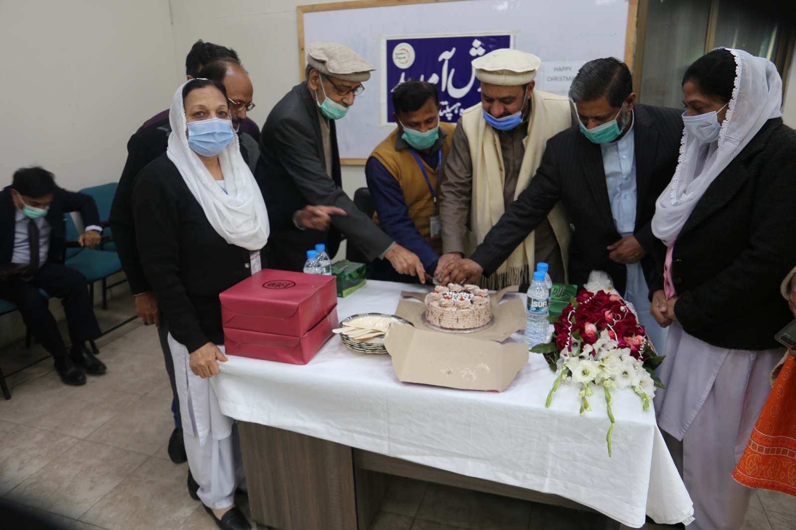 Cake Cutting for Chiritsmis day 3